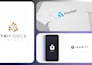 do modern minimalist business logo design for your brand